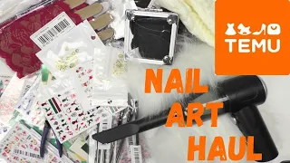 NAIL ART HAUL | TEMU HAUL | @temu