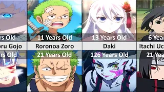 How Anime Characters Changed With Age