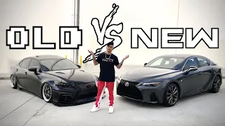 NEW Lexus IS VS OLD Lexus IS!