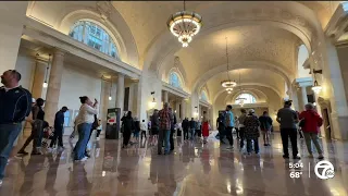 Public tours begin at Michigan Central Station