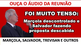 BOMBA: Neste áudio Marçola descontrolado e inocente acuado.