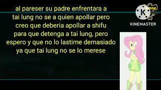 fluttershy reacciona al rap de tai lung