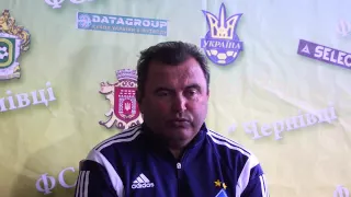 Тренер "Динамо-2" Вадим Євтушенко прокоментував гру з "Буковиною"