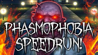 Phasmophobia Speedrun on the NEW Update! - [LVL 5315]