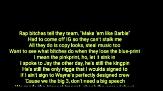 nicki minaj--barbie tingz lyrics