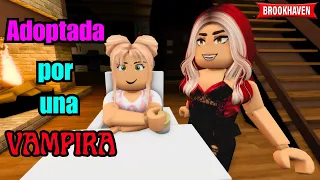 ADOPTADA POR UNA VAMPIRA - Parte 1 | Mini Pelicula | Brookhaven rp🏡 historia de roblox