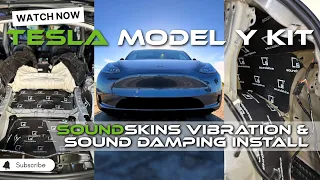 Installing the SoundSkins Tesla Model Y Sound Deadening Kit