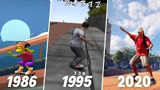 Evolution Of Skateboard Games [1986-2020] | Skateboard Games Evolution