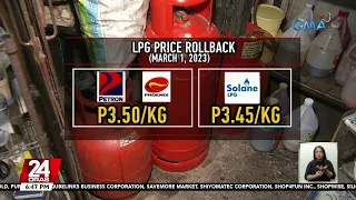 LPG at Auto-LPG, may bawas-presyo ngayong unang araw ng Marso | 24 Oras