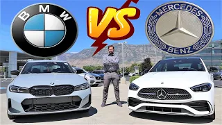 2024 Mercedes C Class vs 2024 BMW 3 Series: Which Luxury Sedan Is Best?