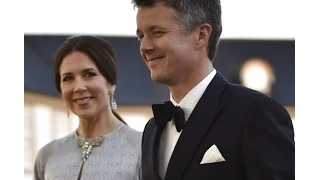 The Queen's 75th birthday: Mary and Frederik at dinner in Fredensborg Palace 2015