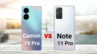 Tecno Camon 19 Pro vs Redmi Note 11 Pro