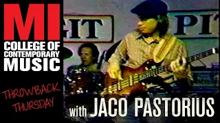 Jaco Pastorius Bass Guitarist - Throwback Thursday from the MI Vault