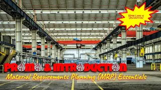 Material Requirements Planning #mrp Essentials Promo and Introduction