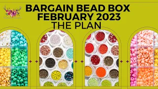 The Plan February 2023 Bargain Bead Box Mini Series with Thunderhorse Descendant