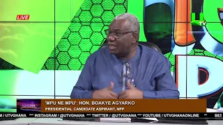 Exclusive Interview With Hon. Boakye Agyarko, NPP Presidential Candidate Aspirant 25/08/23