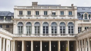 Visite du Palais Royal (Ministère de la Culture) avec Jean-Manuel Devic
