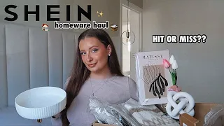 A *HUGE* SHEIN HOMEWARE HAUL!! Is it worth your time & money??? 30+ items