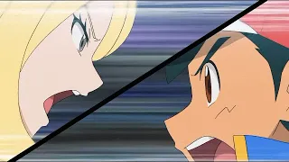 Ash VS Cynthia Eng DUB