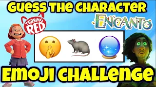 Turning Red vs Encanto Guess the Character Emoji Challenge Brain Break