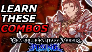 GranBlue Fantasy versus Rising | Percival  Combos You Need to Learn | GBVSR Combo Guide