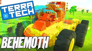 Giant Behemoth & Hovercraft Comes To Life - TerraTech Multiplayer Gameplay