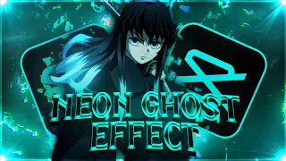 Neon Ghost Effect + Transition | After Effects | AMV | CapCut