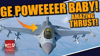 War Thunder - F-16C Block 50 gameplay in AIR RB! AMAZING THRUST! The VIPER is HERE!