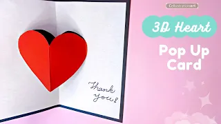 ❤Easy 3D Heart Pop Up Card | DIY Mother’s Day Greeting Cards