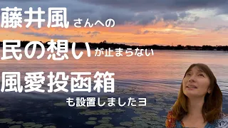 藤井風さんへの民の想いは止まらない　フロリダの浄化の雨の映像とともに