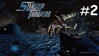 Starship Troopers Playthrough Gameplay Mission 2 - Compound [Hard Mode] (PC)