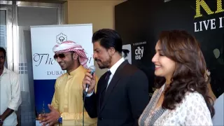 Shah Rukh Khan Madhuri Dixit in Dubai