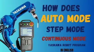 How to Enable Cycle Step / Auto Cycle Mode/ Cycle Mode in Yaskawa Robot || Robotic Guyss