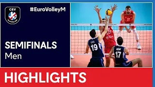 Serbia vs. Italy Highlights - #EuroVolleyM