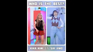 KIKA KIM vs SIA JIWOO - Who is The BEST..?? | NEW TIKTOK TREND | XO TEAM TIKTOK | TRENDING SHORTS