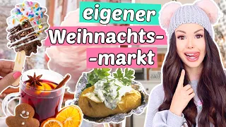 Eigener Weihnachtsmarkt zuhause DIY 🤰🏻 | ViktoriaSarina