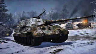 King Tiger vs Sherman Tank Convoy | Gates of Hell Battle of the Bulge