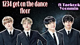 1234 get on the dance floor|| Hindi song Korean mix||feat Taekook & Yoonmin||MV #bts#requested