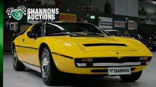 1974 Maserati Bora 4.9 Coupe (LHD) - 2021 Shannons Summer Timed Online Auction