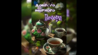 Уютного и тёплого  вечера🌷