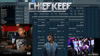 How "Fool Ya" by Chief Keef was made in FL Studio