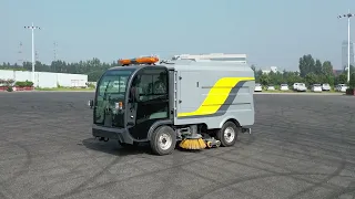 Electric Road Sweeper Vacuum Sweeper Truck  Compact Street Sweeper Truck Baiyi-S50