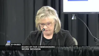 01/10/23 Board of Fair Commissioners Work Session