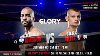 GLORY 78: Itay Gershon v Guerric Billet