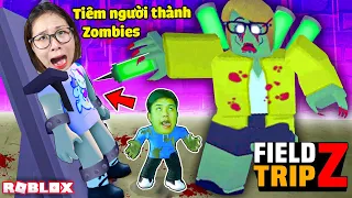 Trốn khỏi thảm họa cả trường học bị biến thành Zombie cùng bqThanh và Ốc trong ROBLOX Field Trip Z