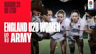 LIVE | England U20 Women v Army | Havant Rugby Club