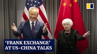 A first in 2 years: top economic officials from US and China meet face to face