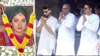 Bollywood Celebs Visit Sridevi's House In Mumbai- Arjun Kapoor,Rani Mukherjee,Rekha,Anil Kapoor