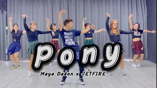 Pony | Maya Dadon x JETFIRE | Belly Dance | Zumba | Happy Mehra Choreography