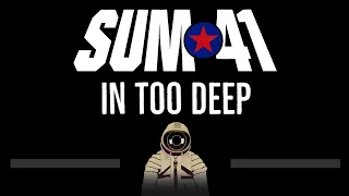 Sum 41 • In Too Deep (CC) 🎤 [Karaoke] [Instrumental Lyrics]